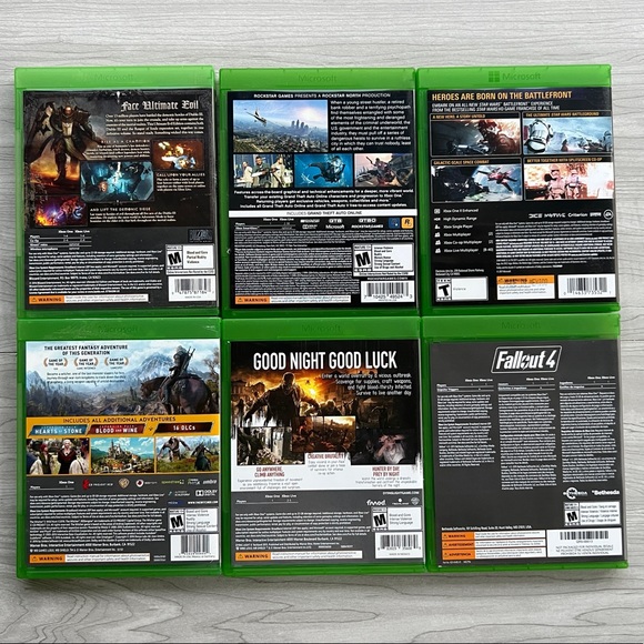 6 Xbox games - Fallout - Diablo - Grand Theft Auto - GUC - Ships fast 💨 - Picture 2 of 4
